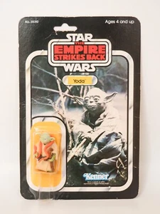 1980 Star Wars ESB Yoda Vintage Kenner Action Figure 32-B Back, Carded MOC - Bild 1 von 10
