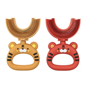 Children Kids Toothbrush 360° U-shaped Brush Oral Teeth Cleaner Baby 2-12 Year - Picture 1 of 16
