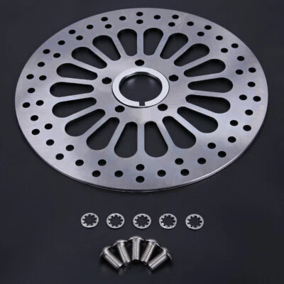 Juego de rotor de freno trasero de 11,5"" para Harley Touring Road Glide Road King 2000-2007 Foto 1 de 4