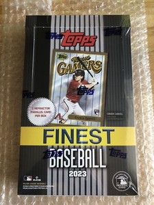 2023 Topps Finest Flashbacks MLB Baseball Factory Sealed Hobby Box Ships Fast
