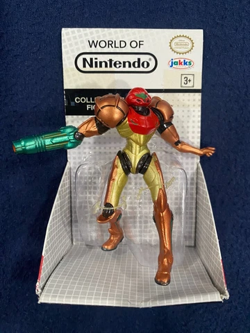 World of Nintendo Metroid Samus (2016) Jakks Pacific Collectible Mini Figure Cover