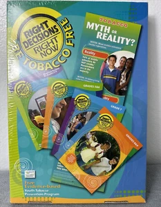 Right Decisions Right Now Youth Tobacco Prevention book magazine program vintage - Imagen 1 de 11