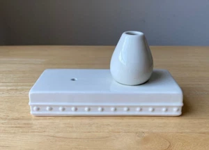 NORA FLEMING 6" Pearl Dot Bud Vase/Toothpick Holder - Picture 1 of 7