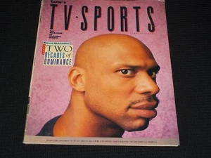 1989 FEBRUARY ESPN'S TV SPORTS MAGAZINE - KAREEM ABDUL-JABBAR COVER - L 16790 - Picture 1 of 2