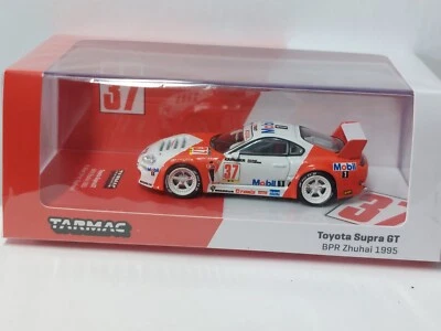 Tarmac Works 1/64 🇨🇵 Toyota supra GT , BPR Zhuhai 1995 #37 - Photo 1/4