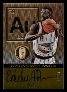 2014-15 Panini Gold Standard #52 Eddie Johnson /79 AU Autographs Houston Rockets - Picture 1 of 2