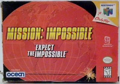 Mission Impossible Nintendo 64 Video Game with instructions Used 1998 - Image 1 of 4