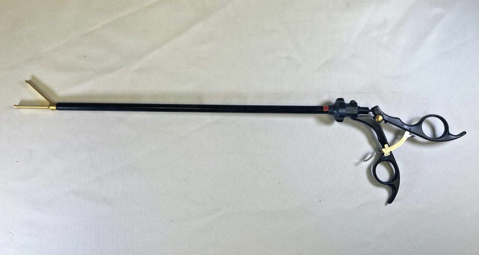 Olympus A6998 Ratcheting Rotating 10mm x 36cm 2x3 Laparoscopic Claw Grasper - Image 1 of 4