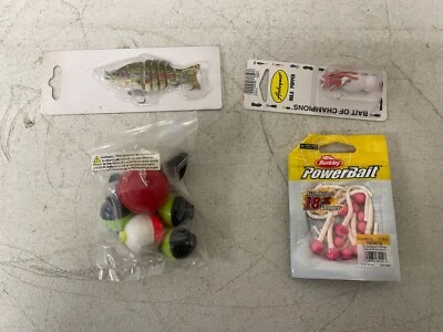 Berkley PowerBait 3" BAIT OF CHAMPIONS Colas de Ratones Perfumadas Blanco/Chicle Foto 1 de 4