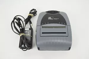 Zebra P4T Mobile Thermal Label Printer w/Power Supply - Picture 1 of 7
