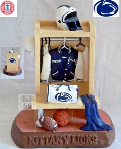 PENN STATE NITTANY LIONS FOOTBALL BASKETBALL SPORT LOCKER FIGURINE FIGURE Cover