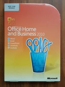 NEU VERSIEGELT Microsoft Office Home and Business 2010 Vollversion für 2 PC  - Bild 1 von 3