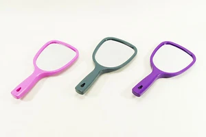 WOW Espejo de mano 3 en 1 Espejo de maquillaje Espejo cosmético Espejo de afeitado con mango - Imagen 1 de 3