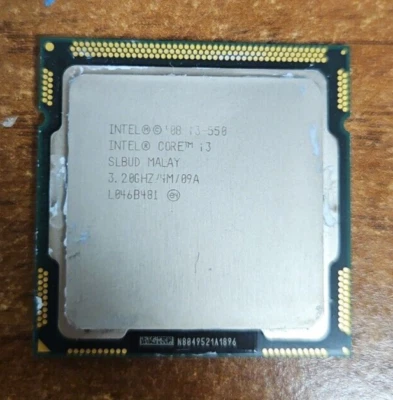 Intel Core i3-550 3,2 Ghz/4M/09A Dual Core SLBUD CPU Processore - Immagine 1 di 2