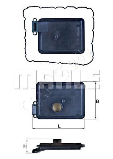 MAHLE Automatic Trans Hydraulic Filter For HYUNDAI Elantra KIA 06-17 4632126000 - Image 1 of 1