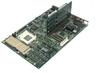 Acer V12LC 94143-2X Socket 5 4x SIMM 3x ISA 2x PCI AT Mainboard - Image 1 of 2