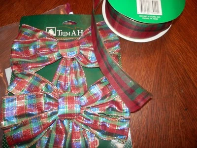 MARTHA STEWART Lot of Craft Ribbon Bow  - Image 1 of 2