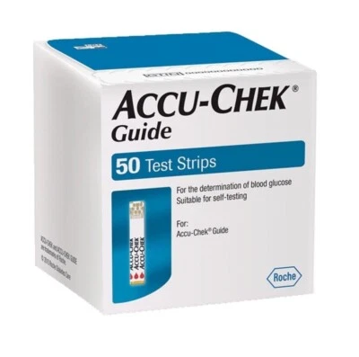 Accu-Chek Guide Blutzucker Teststreifen 50 Stück - Bild 1 von 2