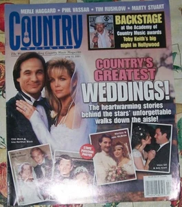 Country Weekly magazine CLINT BLACK Tim Rushlow PHIL VASSAR Kinleys 3 of HEARTS - Picture 1 of 1