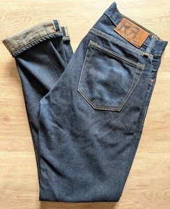 RRL Jeans Mens 30x30 Blue Japanese Selvedge Denim Double RL Made In USA Rare - Picture 1 of 19