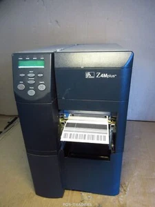 Zebra Z4M Plus Z4M00-200E-5000 REWINDER DT/TT Thermal 104mm Label Printer LINES - Bild 1 von 6