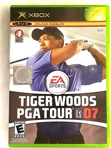 X BOX Tiger Woods PGA Tour 07 Game Rated E Excellent Used Condition - Picture 1 of 3