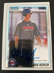 2010 Bowman Chrome Prospects Autographs Rookie RC BCP203 Max Kepler