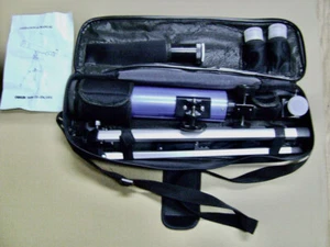 Carson Blue 36050 360x50MM Telescope, Carrying Bag, Tripod, Lenses, Instructions - Picture 1 of 6