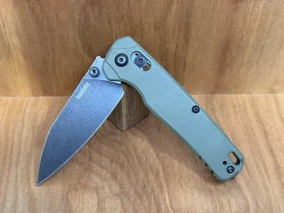 KERSHAW BEL AIR MagnaCut Blackwash verde oliva 6105OLBW DuraLock KVT ¡NUEVO CON CAJA! Foto 1 de 4