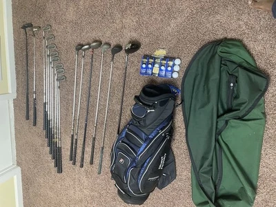 Complete 16 - Golf Club Set- Callaway X460 Adam’s Tight Lies,Tour K Irons +Bags - Image 1 of 4