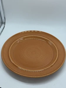 Metlox Poppytrail COLORSTAX Terra Cotta Dinner Plate 10 3/4” - Picture 1 of 5