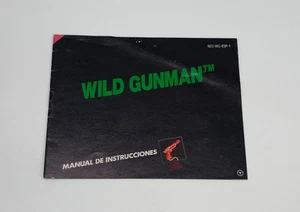 Wild Gunman Nintendo NES-WG-ESP Instruction Booklet Manual - Picture 1 of 4