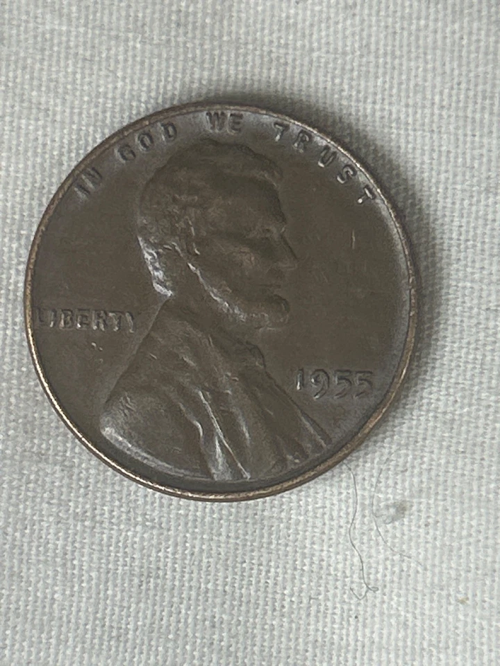 1955 1C DDO FS-101 (021.8) RD Lincoln Cent - Image 1 of 4
