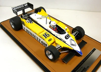 RENAULT RE30B F1 Italy GP 1982 Arnoux WINNER  Plexi display  LTD TECNOMODEL 1:18 - Immagine 1 di 4