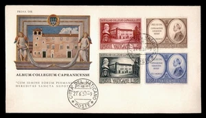 DR WHO 1966 VATICAN FDC COLLEGE C337542 - Picture 1 of 2
