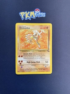 Pokémon TCG Hitmonlee Fossil 22/62 Regular Rare MP. - Picture 1 of 3