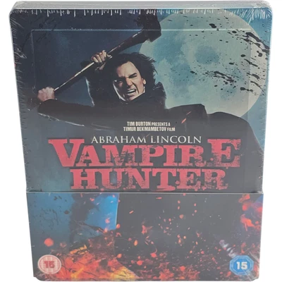 Abraham Lincoln: Vampire Hunter Steelbook Débossé Zavi Ltd Édt Area Free - Image 1 of 4