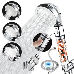 High Pressure Handheld Shower Head with Filter, Shower Head Kits with Hose an... - Picture 1 of 7
