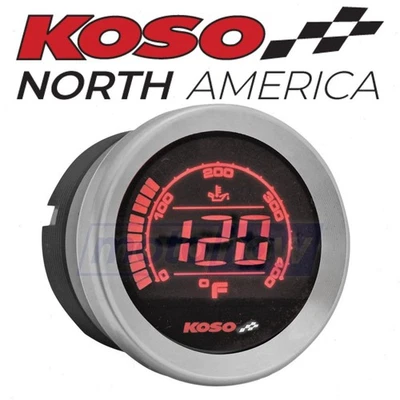Koso Oil Temperature Gauge for 2007-2009 Harley Davidson FLTR Road Glide - bp - Image 1 of 4