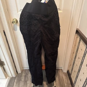 Pantaloni alla caviglia Nygard SLIMS neri lucertola skinny medi nuovi senza etichette - Foto 1 di 4