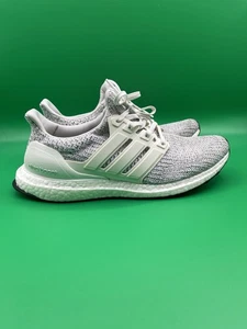 Adidas Herren UltraBoost 4.0 F36155 nicht gefärbt weiß Laufen Turnschuhe Schuhe, Größe 9 - Bild 1 von 10