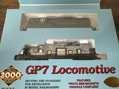 Proto 2000 HO Scale #23009 GP7 Diesel Locomotive Reading #628 RTR 1:87 NIB - Image 1 of 4