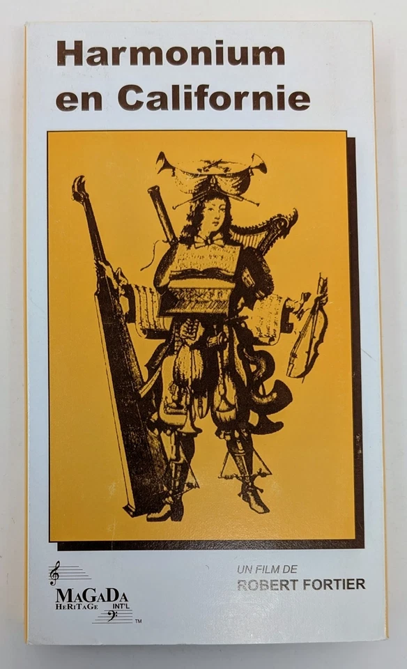 Harmonium en Californie VHS (1979) - NTSC - French - VG (Tested) - Image 1 of 4