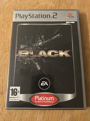 Black : Platinum (Sony PlayStation 2) - PAL - PS2 - Image 1 of 3