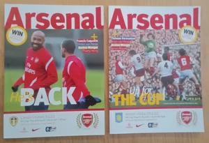 Arsenal 2011/12 Home FA Cup Programmes from menu - Picture 1 of 3