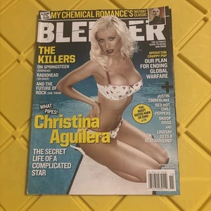 BLENDER Magazine Monthly Christina Aguilera November 2006 - Imagen 1 de 2