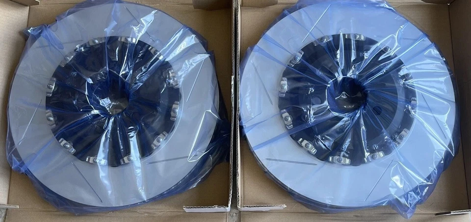 Slotted Rotors 2pc 2021-2023 Dodge Charger Challenger Hellcat Redeye Scatpack WB - Image 1 of 4
