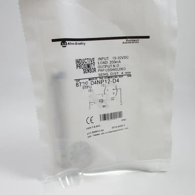 10~30VDC 872C-D4NP12-D4 For A/B 200mA Proximity Sensor - Image 1 of 4