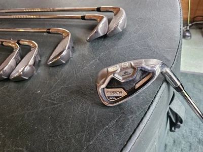 Cobra Baffler XL 9 Iron Stiff Steel New Jumbo Grip RH SPARINGLY USED! - Image 1 of 4