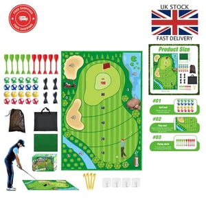 150 x 80 cm Golf Training Set - Includes Chipping Mat, 16 Balls & Accessories - Picture 1 of 8